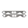 SCE GASKETS 411180 SBC SQR PORT GRAPH-FORM 1/8 THK EXH GASKETS