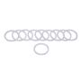 QUICK FUEL TECHNOLOGY QFT8-12-10 Nylon Fuel Inlet Gaskets 7/8in (10 Pack)