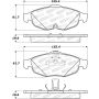 Stoptech 305.08690 Street Select Brake Pads