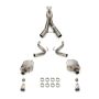 CORSA Performance 21251 Corsa 2024 Ford Mustang GT Xtreme CatBack Exhaust Sys 3.0in Dual Rear Exit w/4.5in StraightCut Tips
