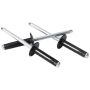 ALLSTAR PERFORMANCE ALL18187 Md Hd Rivet 250Pk Black Flange Type Alum Mandrel