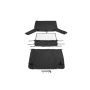 Rampage 1992-1995 Jeep Wrangler(YJ) Cab Soft Top And Tonneau Cover - Black Denim