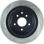 Stoptech 127.42077L 03-05 350Z / 03-04 G35 / 03-05 G35X SportStop Slotted & Drilled Rear Left Rotor