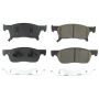 PowerStop 17-2170 PowerStop - Z17 Low-Dust Ceramic Brake Pads with Hardware