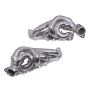 BBK Performance Parts 19430 2011-2014 FORD F150 5.0 TRUCK 1-3/4 SHORTY EXHAUST HEADERS (SILVER CERAMIC)