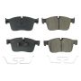PowerStop 17-1861 PowerStop - Z17 Low-Dust Ceramic Brake Pads with Hardware