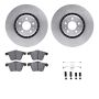 Dynamic Friction 6512-27277 Rotor Kit
