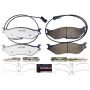 PowerStop Z36-1066B PowerStop - Z36 Truck and SUV Carbon-Fiber Ceramic Brake Pads with Hardware Kit