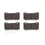 Wilwood 150-20-6617K Pad Set BP-20 6617-20 AERO 4/6 (.67in Thick)