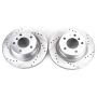 PowerStop EBR1216XPR PowerStop Evolution Performance Drilled, Slotted & Plated Brake Rotor Pair