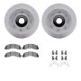 Dynamic Friction 4412-54026 Rotor Kit