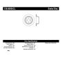 StopTech Drilled Sport Cryo Brake Rotor Left Rear 07-16 Chevy Silverado 1500
