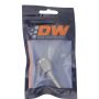 DeatschWerks 8AN Female Flare Swivel to 5/16in Male EFI Quick Disconnect - Anodized DW Titanium