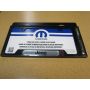Mopar 82213252AB FRAME, License Plate