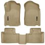 Husky Liners 11-13 Dodge Durango / 11-13 Jeep Grand Cherokee WeatherBeater Combo Tan Floor Liners