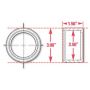 SPECIALTY PRODUCTS COMPANY 15523 WELD-IN RING KIT 2.50