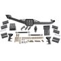 BMR Suspension WL002H BMR 93-02 F-Body Body Mount Watts Link - Black Hammertone