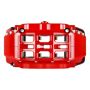 Stoptech 83.788.6700.71 08-10 Porsche Cayman S BBK Front ST-60 Red Calipers 355x32 Slotted Rotors