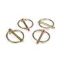 JKS Manufacturing Sway Bar Disconnect Replacement Quick Clips - 4 Pack