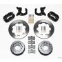 Wilwood 140-5746-B Forged Dynalite P/S Rear Kit Chevy 12 Bolt-Spec 3.15in Brng