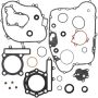 Vertex Pistons 811804 Vertex Gaskets 87-04 Kawasaki KFX250 Mojave Complete Gasket Kit w/ Oil Seals