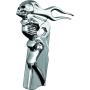 Kuryakyn 1054 Zombie Front Shift Arm Cover 82-16 Touring Chrome