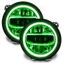 Oracle Lighting 1346-330 Jeep Wrangler JL/Gladiator JT ColorSHIFT RGB+W Headlight DRL Kit - w/RF Cont.