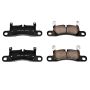 PowerStop 17-1453 PowerStop - Z17 Low-Dust Ceramic Brake Pads with Hardware