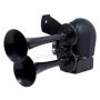 Kleinn Air Horns HOGKIT-1BK Kleinn 79-24 Harley Davidson Horns w/ Cowbell Horn Cover