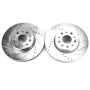 PowerStop AR82187XPR PowerStop Evolution Performance Drilled, Slotted & Plated Brake Rotor Pair