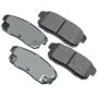 Akebono ACT1008 Akebono ProACT Ultra Premium Ceramic Disc Brake Pad Kit