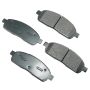 Akebono ACT1011 Akebono ProACT Ultra Premium Ceramic Disc Brake Pad Kit