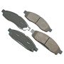 Akebono ACT1015 Akebono ProACT Ultra Premium Ceramic Disc Brake Pad Kit