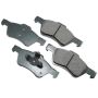 Akebono ACT1047 Akebono ProACT Ultra Premium Ceramic Disc Brake Pad Kit
