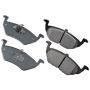 Akebono ACT1055 Akebono ProACT Ultra Premium Ceramic Disc Brake Pad Kit