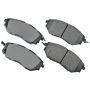 Akebono ACT1078 Akebono ProACT Ultra Premium Ceramic Disc Brake Pad Kit