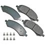 Akebono ACT1084A Akebono ProACT Ultra Premium Ceramic Disc Brake Pad Kit