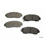Akebono ACT1089A Akebono ProACT Ultra Premium Ceramic Disc Brake Pad Kit
