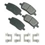 Akebono ACT1093 Akebono ProACT Ultra Premium Ceramic Disc Brake Pad Kit