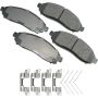 Akebono ACT1094 Akebono ProACT Ultra Premium Ceramic Disc Brake Pad Kit