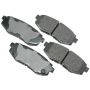 Akebono ACT1124 Akebono ProACT Ultra Premium Ceramic Disc Brake Pad Kit