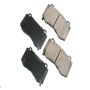 Akebono ACT1149 Akebono ProACT Ultra Premium Ceramic Disc Brake Pad Kit