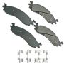 Akebono ACT1158 Akebono ProACT Ultra Premium Ceramic Disc Brake Pad Kit
