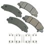 Akebono ACT1159 Akebono ProACT Ultra Premium Ceramic Disc Brake Pad Kit