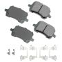 Akebono ACT1160 Akebono ProACT Ultra Premium Ceramic Disc Brake Pad Kit