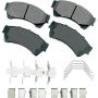 Akebono ACT1164 Akebono ProACT Ultra Premium Ceramic Disc Brake Pad Kit