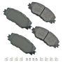 Akebono ACT1210A Akebono ProACT Ultra Premium Ceramic Disc Brake Pad Kit