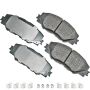 Akebono ACT1211A Akebono ProACT Ultra Premium Ceramic Disc Brake Pad Kit