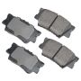 Akebono ACT1212 Akebono ProACT Ultra Premium Ceramic Disc Brake Pad Kit