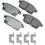 Akebono ACT1259 Akebono ProACT Ultra Premium Ceramic Disc Brake Pad Kit